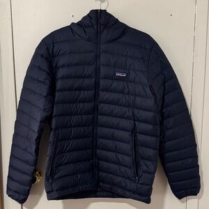 Patagonia Men's Dark Blue Puffer Jacket